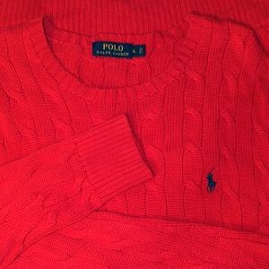 Red Ralph Lauren Sweater